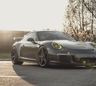 Фото дисков Vossen M-X5 на Porsche 911 VII