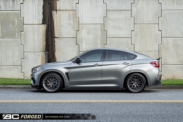 Фото дисков BC Forged LE72 // MLE72 Матовый графит на BMW X6/X6 M (F16/F86)