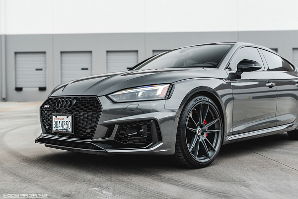 Фото дисков HRE FF04 Матовый графит на Audi A/S/RS 5 (F5)