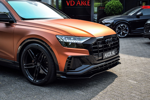 Фото дисков Anrky AN17 Черный глянец на Audi Q8