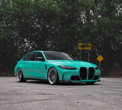 Фото дисков HRE 300 на BMW 3/M3 (G2x/G80)