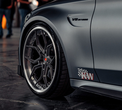 Фото дисков Vossen EVO-3 (3-Piece) на Mercedes-Benz C-Class (W205)