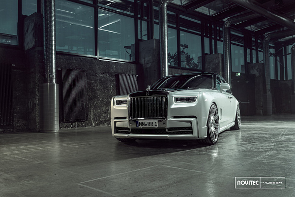 Фото дисков NOVITEC SP2 Глянцевый лак на Rolls-Royce Phantom