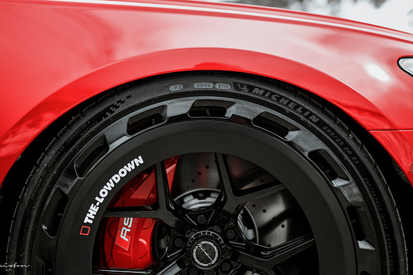Фото дисков Brixton Forged PF7 Aerotech Черный глянец на Audi A/RS 6 (C8)
