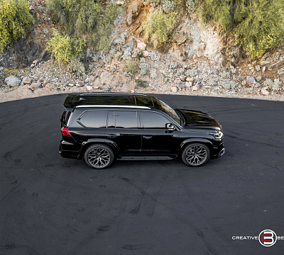 Фото дисков Vossen HF-2 на Lexus LX III