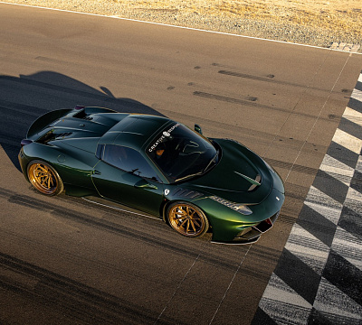 Фото дисков Brixton Forged R11-RS на Ferrari 458