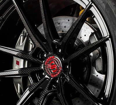 Фото дисков Strasse Wheels SV1 Deep Concave Monoblock на Audi R8 (4S)