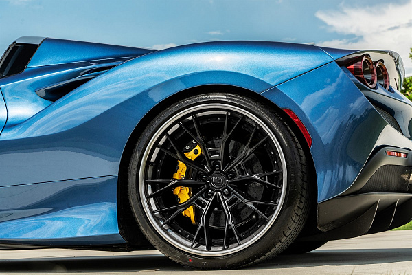 Фото дисков Anrky S3-X5 Черный сатин на Ferrari F8