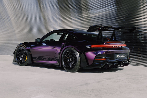 Фото дисков Brixton Forged TR20 Черный сатин на Porsche 911 VIII