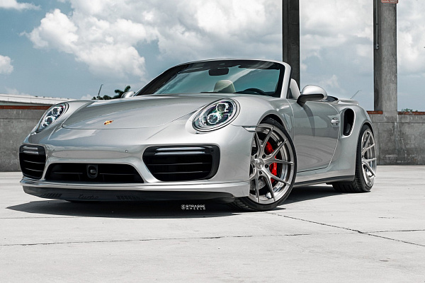 Фото дисков Strasse Wheels SM5R Deep Concave Duoblock Глянцевый тонированный лак на Porsche 911 VII