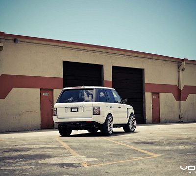 Фото дисков Vossen CV1 на Land Rover Range Rover Sport I