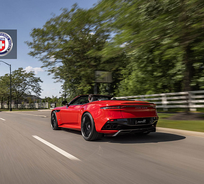 Фото дисков HRE P200 на Aston Martin DBS 3