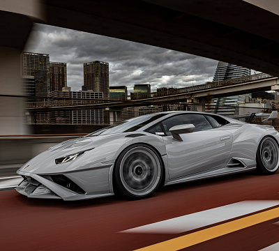 Фото дисков Brixton Forged PF14 R / RS на Lamborghini Huracan