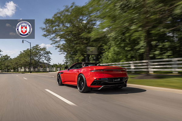 Фото дисков HRE P200 Черный сатин на Aston Martin DBS 3