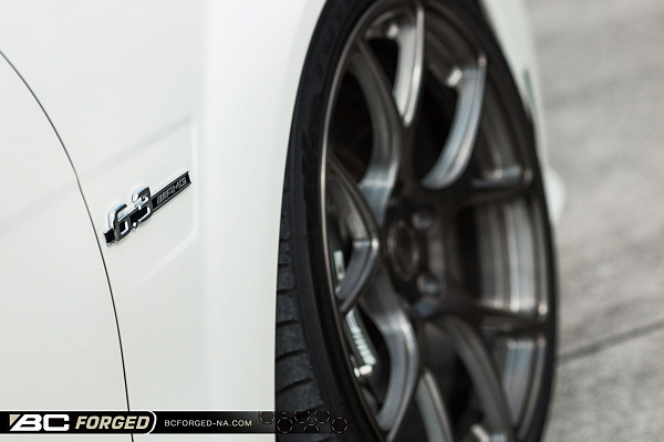 Фото дисков BC Forged RZ05 Глянцевый темный лак на Mercedes-Benz C-Class (W204)