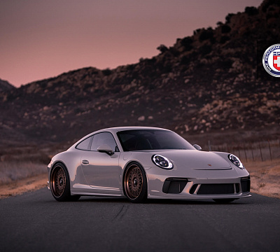 Фото дисков HRE 501 на Porsche 911 VII