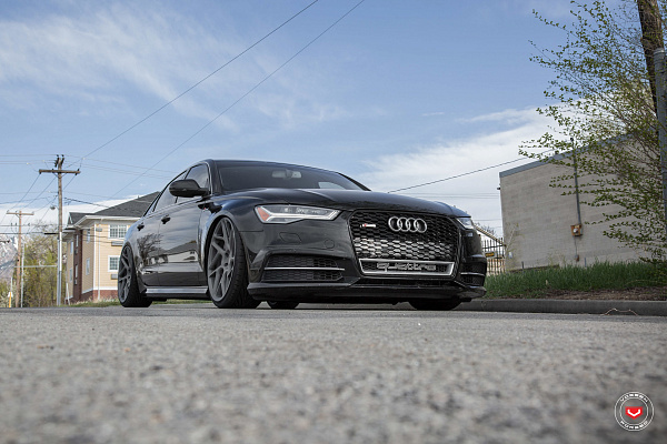 Фото дисков Vossen CG-209T Матовый графит на Audi A/RS 6 (C7)