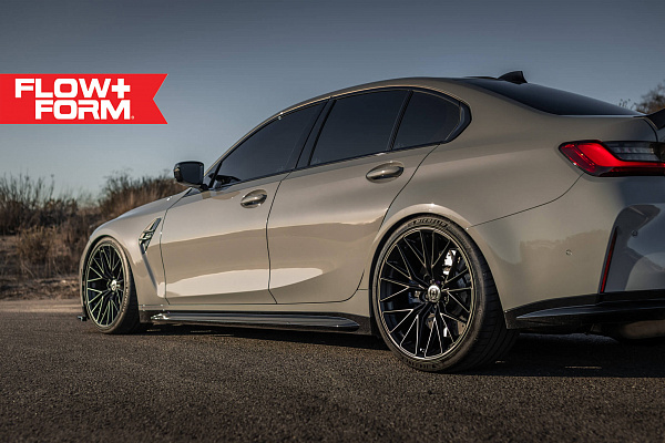 Фото дисков HRE FF28 Глянцевый темный лак на BMW 3/M3 (G2x/G80)