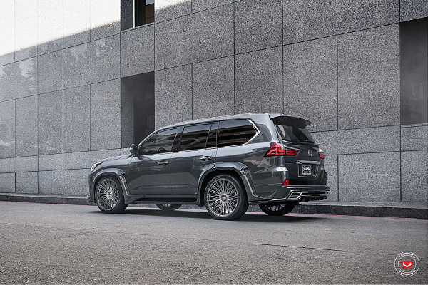Фото дисков Vossen S17-14 Глянцевый темный лак на Lexus LX III
