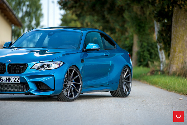 Фото дисков Vossen CVT Глянцевый графит на BMW 2/M2 (F22/F87)