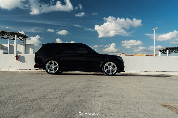 Фото дисков Anrky XR-205 Полированный лак на Range Rover V