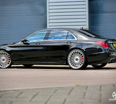 Фото дисков Vossen S17-15T на Mercedes-Benz S-Class (W222, C217)