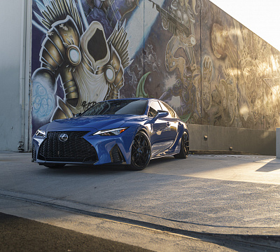 Фото дисков Vossen HF-5 на Lexus IS III