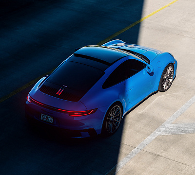 Фото дисков Vossen HF-4T на Porsche 911 VIII