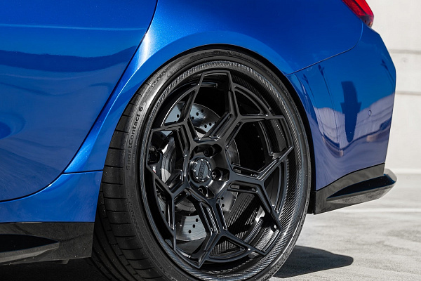 Фото дисков Radi8 R804 Carbon Series Черный сатин на BMW 3/M3 (G2x/G80)