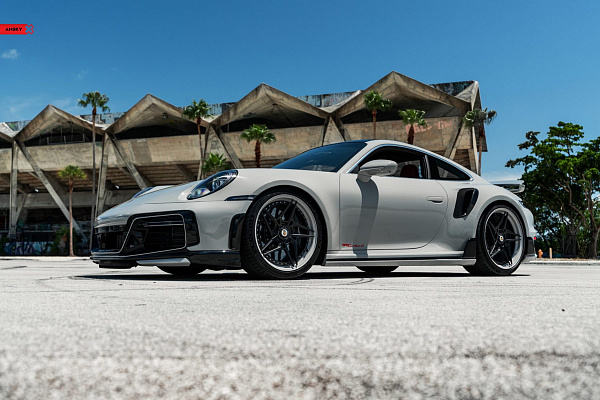 Фото дисков Anrky S3-X3 Черный сатин на Porsche 911 VIII