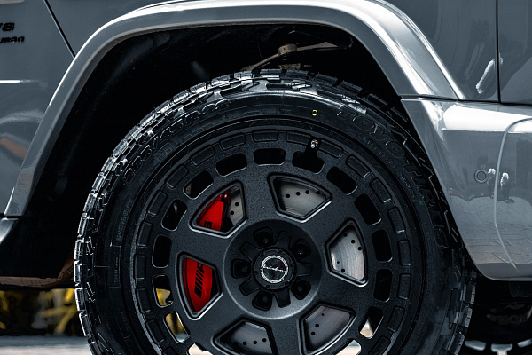 Фото дисков Brixton Forged BX01-M Черный матовый на Mercedes-Benz G-Class III