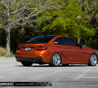 Фото дисков BC Forged LE52 // MLE52 на BMW 2/M2 (F22/F87)