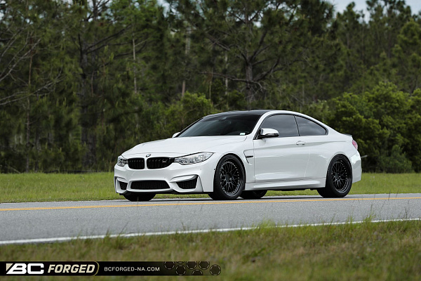 Фото дисков BC Forged LE81 // MLE81 Черный матовый на BMW 4/M4 (F32/F82)