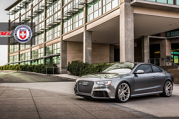 Фото дисков HRE P101 Сатиновый тонированный лак на Audi A/S/RS 5 (8T)