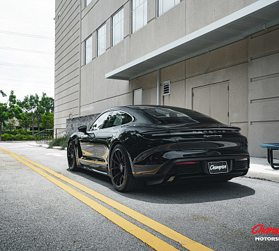 Фото дисков Vossen RS92 на Porsche Taycan I