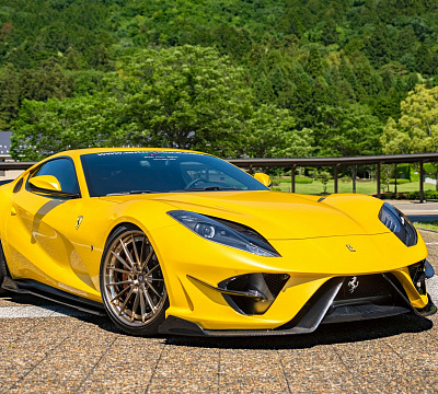 Фото дисков Anrky AN39 на Ferrari 812