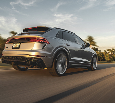 Фото дисков Vossen HF-7 на Audi Q8