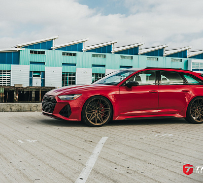 Фото дисков Vossen EVO-5R на Audi A/RS 6 (C8)