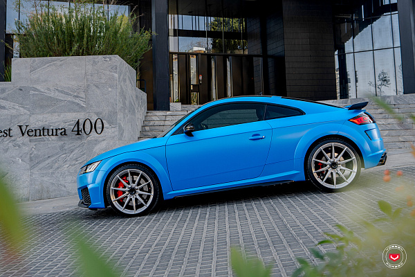 Фото дисков Vossen VPS-1 Глянцевый тонированный лак на Audi TT (8S)