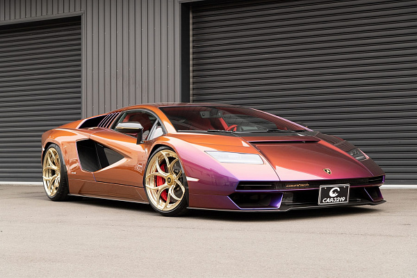 Фото дисков Anrky S2-X0 Глянцевое золото на Lamborghini Countach