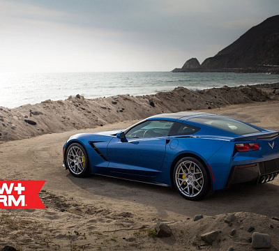 Фото дисков HRE FF01 на Chevrolet Corvette C7