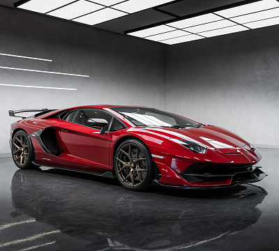 Фото дисков Vossen S21-01 на Lamborghini Aventador