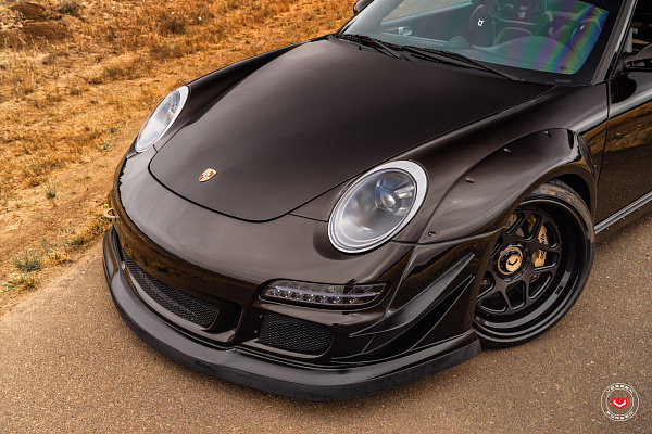 Фото дисков Vossen GEN-02 (3-piece) Черный сатин на Porsche 911 VI