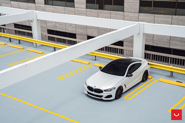 Фото дисков Vossen HF-5 Черный глянец на BMW 8/M8