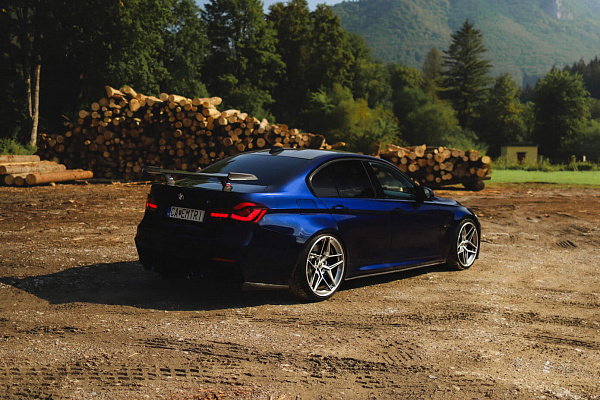 Фото дисков HRE FF11 Серебро на BMW 3/M3 (F3x/F80)
