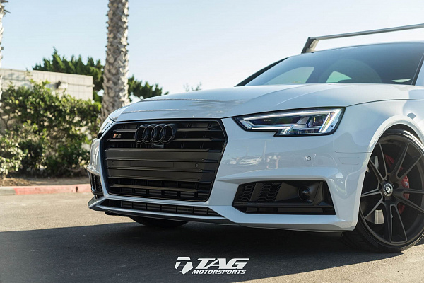 Фото дисков HRE FF04 Сатиновое темное золото на Audi A/S/RS 4 (B9)