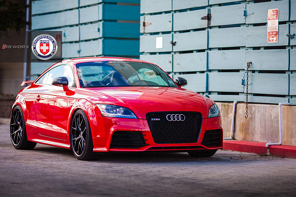 Фото дисков HRE S101 Черный сатин на Audi TT (8J)