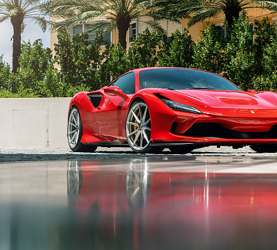 Фото дисков Vossen EVO-2 на Ferrari F8