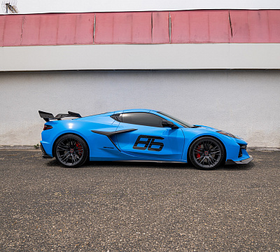 Фото дисков Brixton Forged FDE05 на Chevrolet Corvette C8