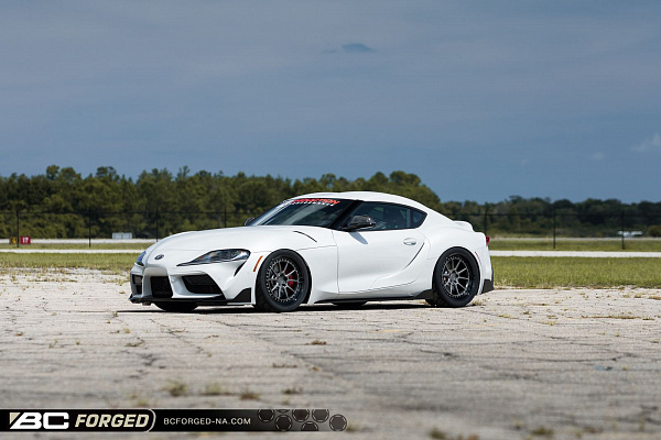 Фото дисков BC Forged LE10 // MLE10 Матовый графит на Toyota Supra A90